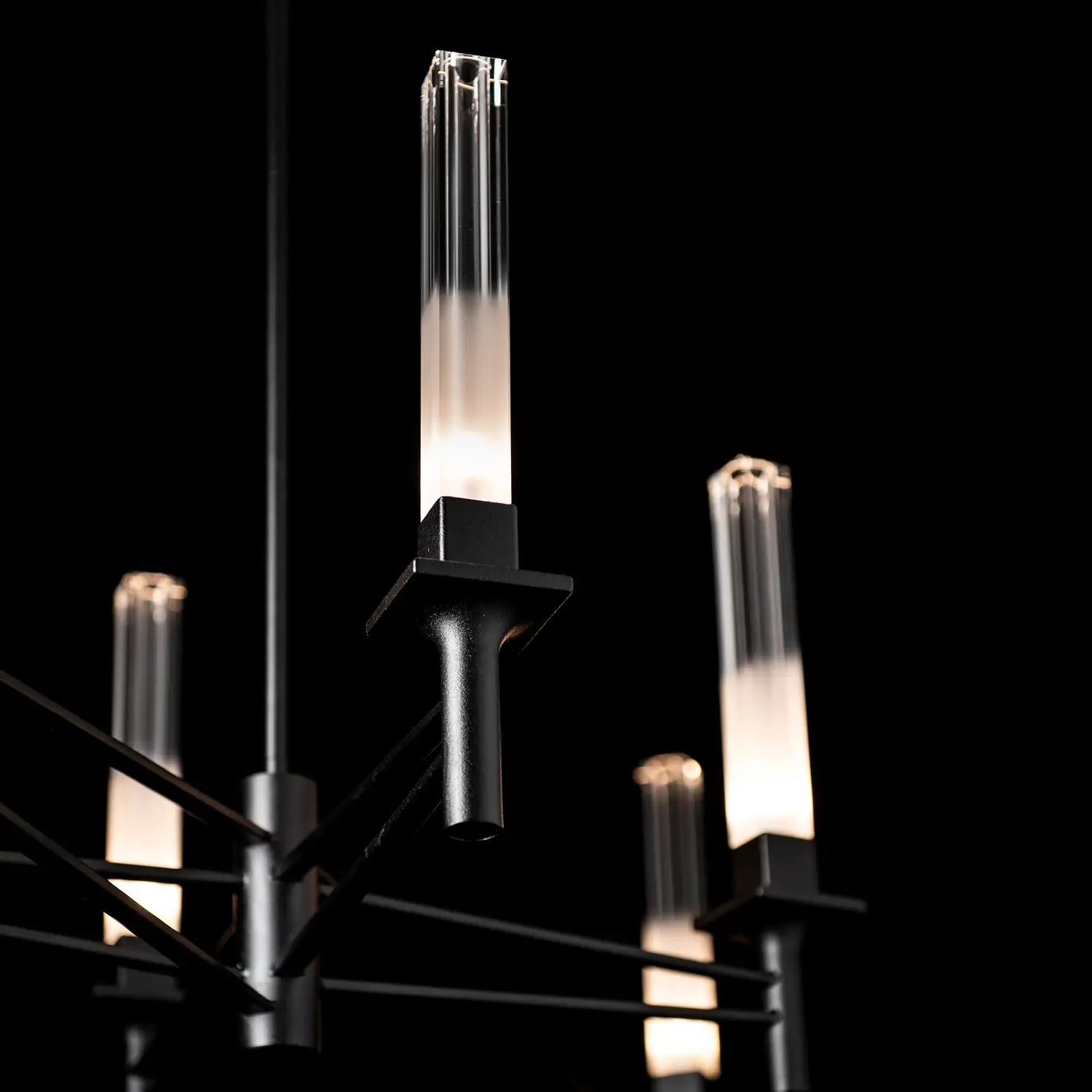 Hubbardton Forge, Truss 6-Arm Linear Chandelier, CHANDELIER LIGHT
