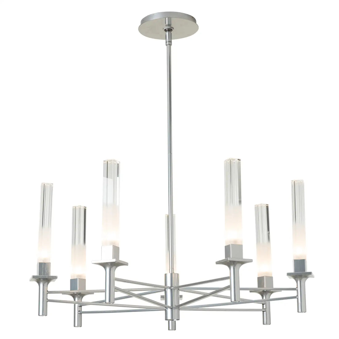 HUBBARDTON FORGE, TRUSS 7-ARM CHANDELIER, CHANDELIER LIGHT
