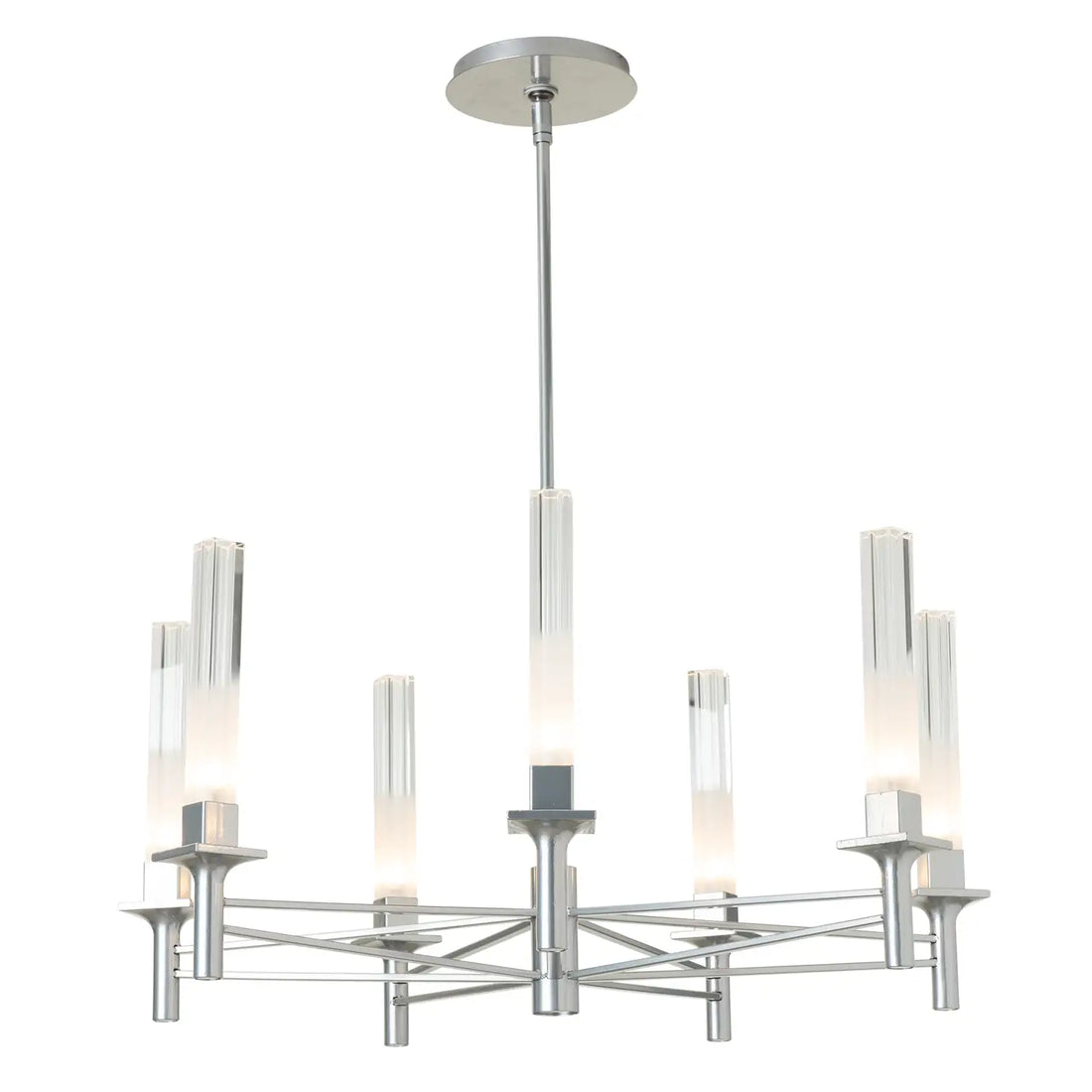 HUBBARDTON FORGE, TRUSS 7-ARM CHANDELIER, CHANDELIER LIGHT