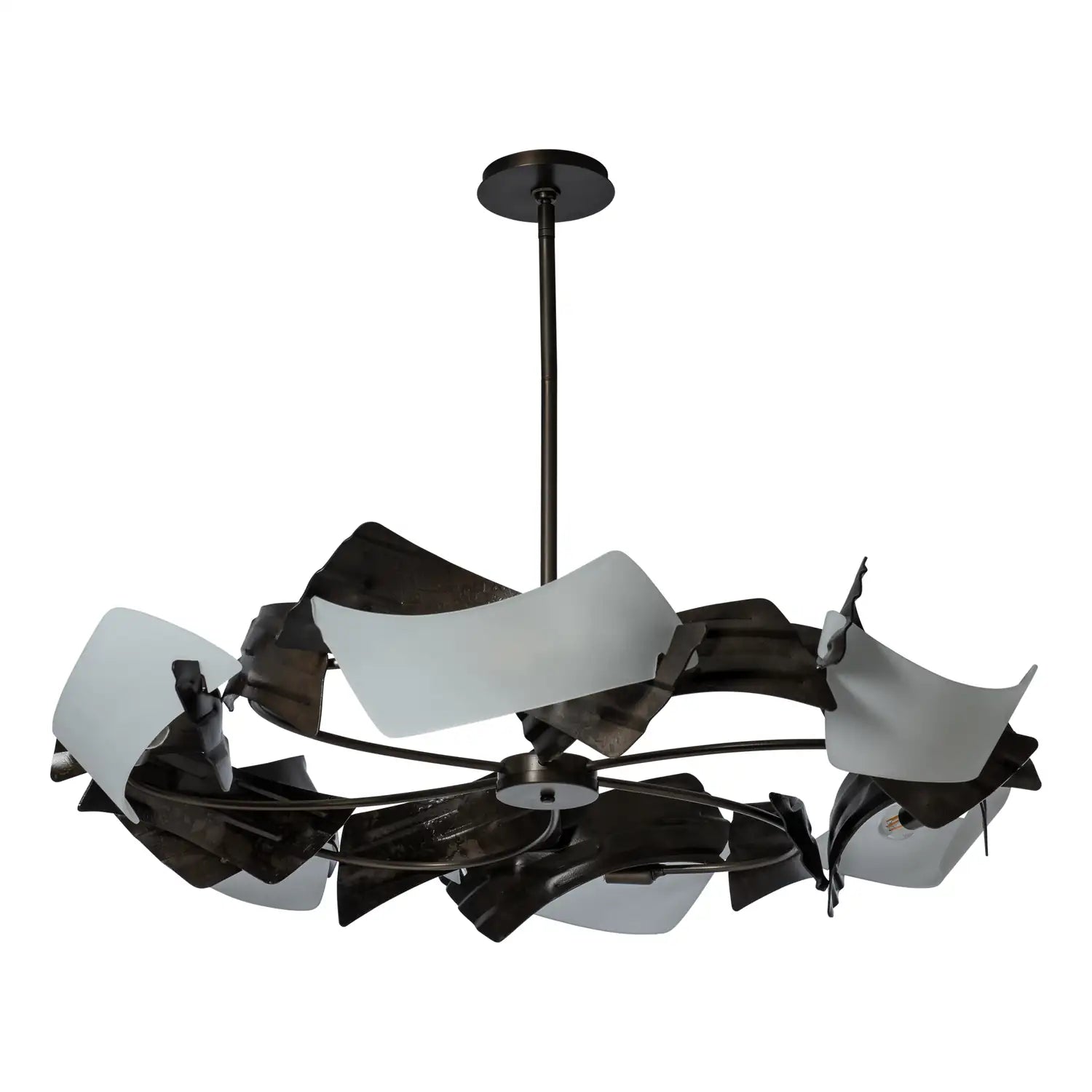 Hubbardton Forge, Crest Circular Pendant, PENDANT LIGHT