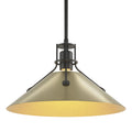 HUBBARDTON FORGE, HENRY STEEL SHADE PENDANT, PENDANT LIGHT