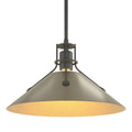 HUBBARDTON FORGE, HENRY STEEL SHADE PENDANT, PENDANT LIGHT
