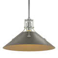 HUBBARDTON FORGE, HENRY STEEL SHADE PENDANT, PENDANT LIGHT