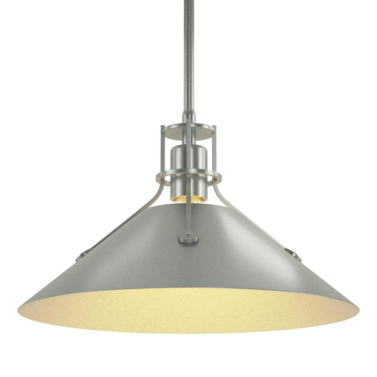 Hubbardton Forge, Henry Steel Shade Pendant, PENDANT LIGHT