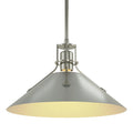 HUBBARDTON FORGE, HENRY STEEL SHADE PENDANT, PENDANT LIGHT