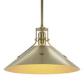HUBBARDTON FORGE, HENRY STEEL SHADE PENDANT, PENDANT LIGHT