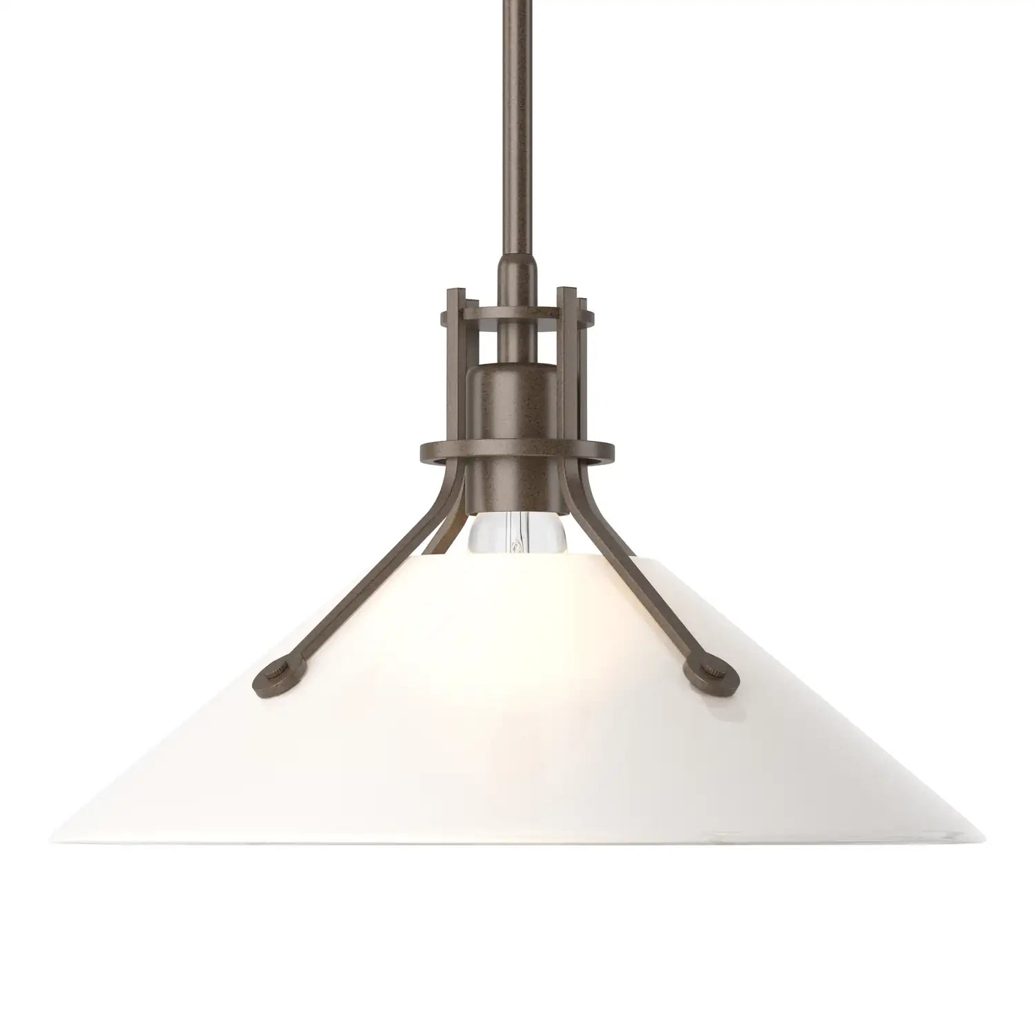 Hubbardton Forge, Henry Glass Shade Pendant, PENDANT LIGHT