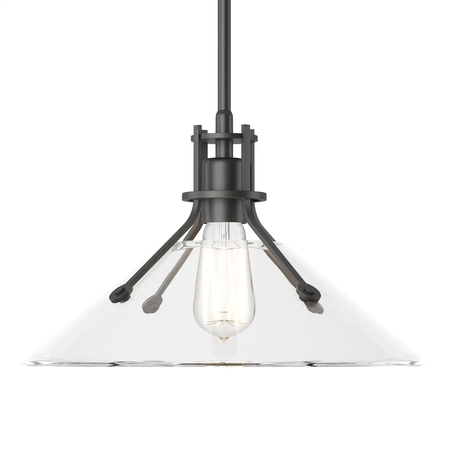 Hubbardton Forge, Henry Glass Shade Pendant, PENDANT LIGHT