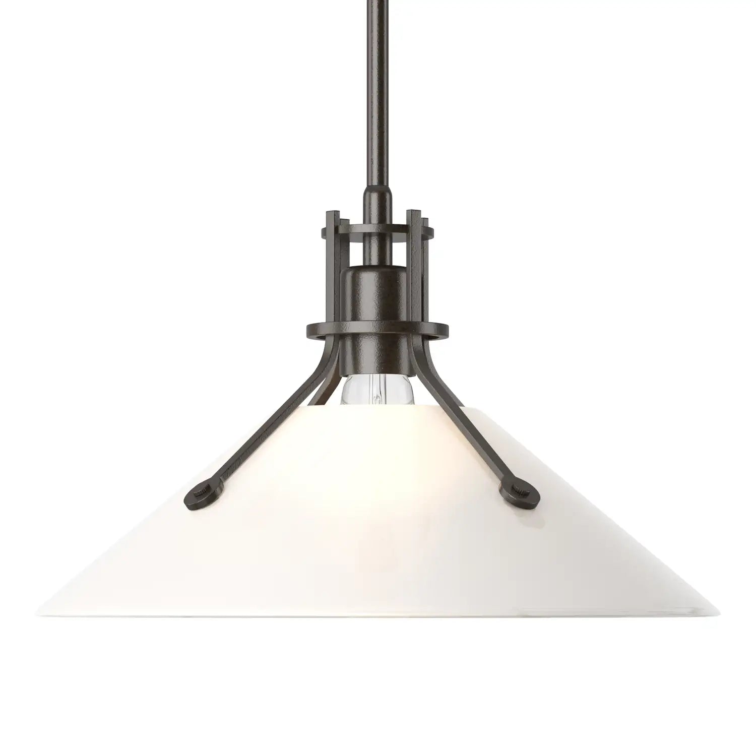 Hubbardton Forge, Henry Glass Shade Pendant, PENDANT LIGHT