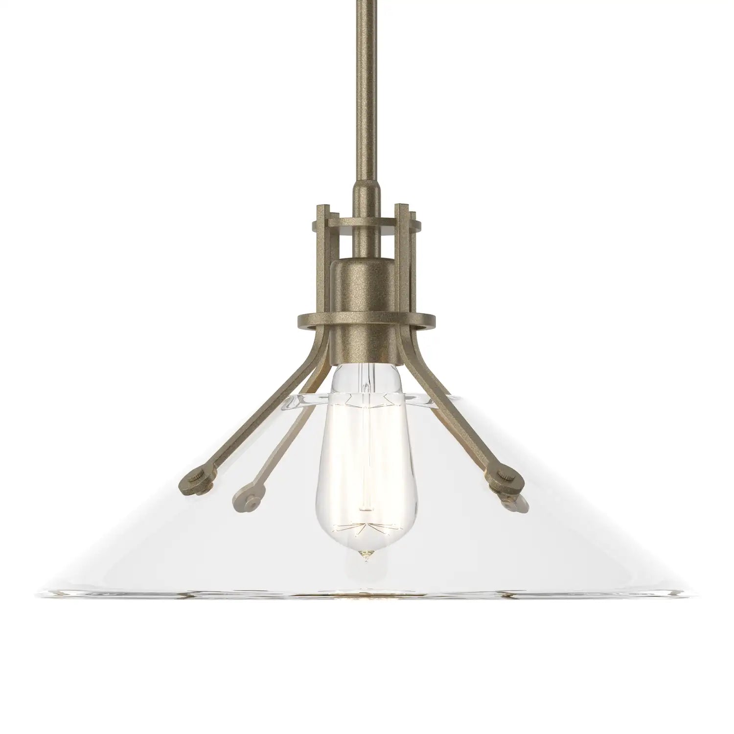 Hubbardton Forge, Henry Glass Shade Pendant, PENDANT LIGHT