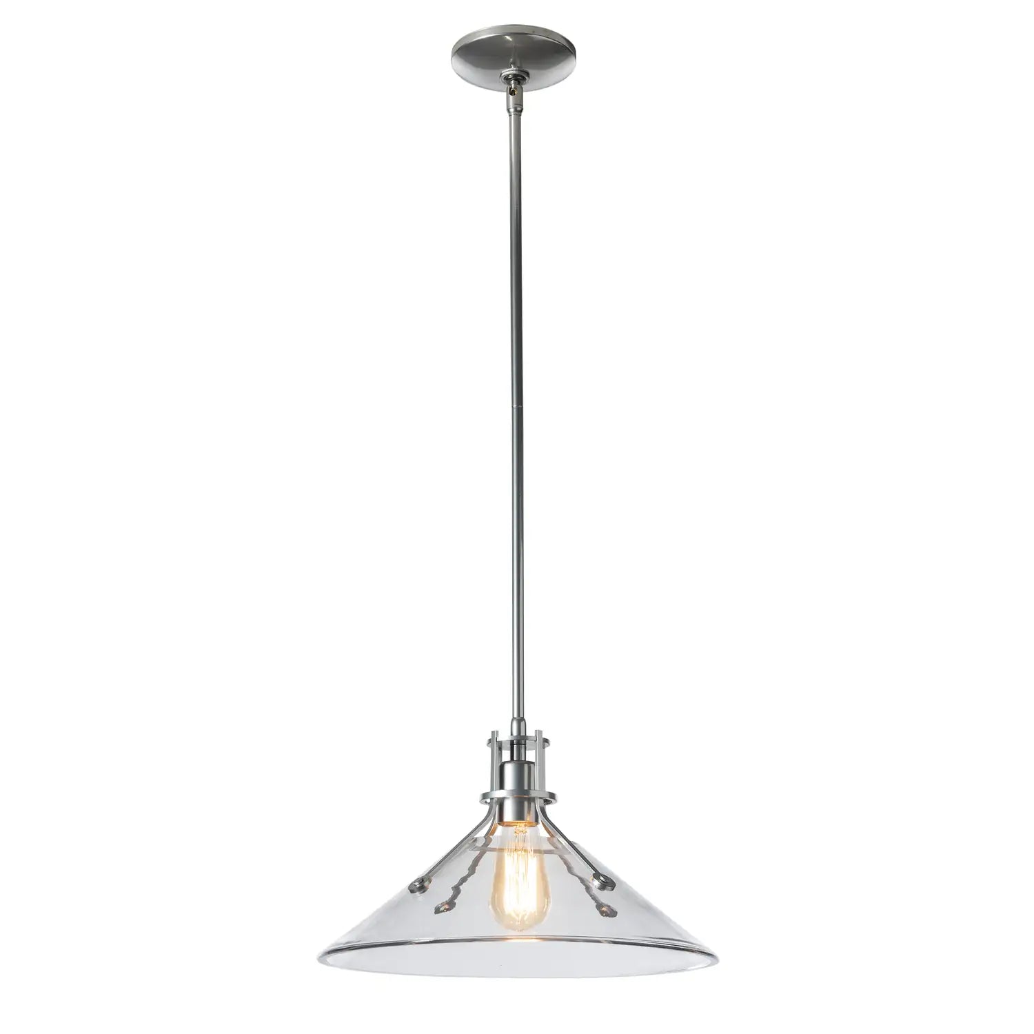 Hubbardton Forge, Henry Glass Shade Pendant, PENDANT LIGHT