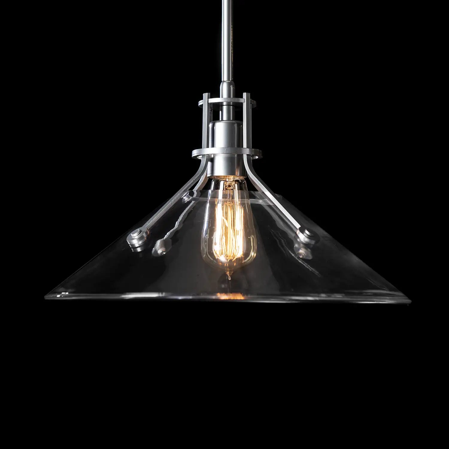 Hubbardton Forge, Henry Glass Shade Pendant, PENDANT LIGHT