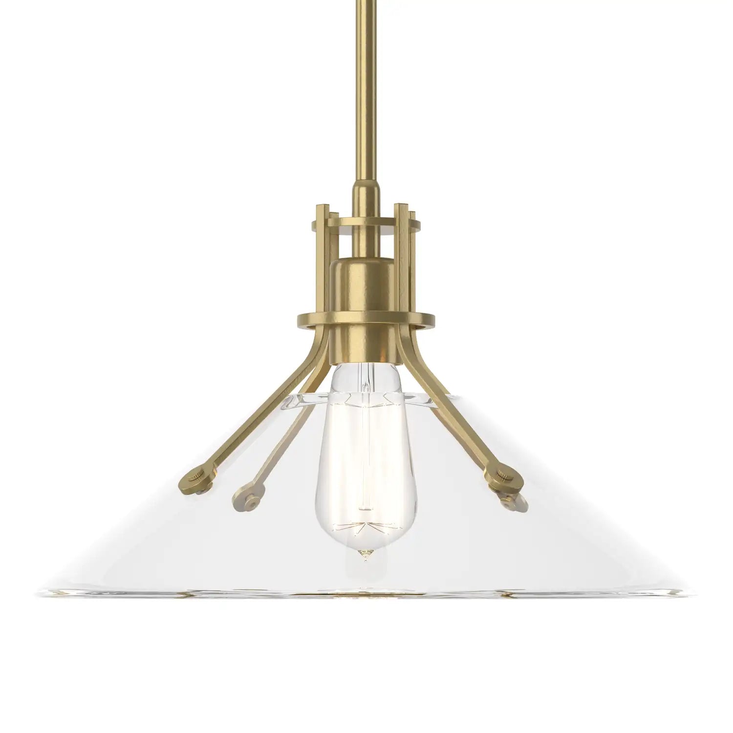 Hubbardton Forge, Henry Glass Shade Pendant, PENDANT LIGHT