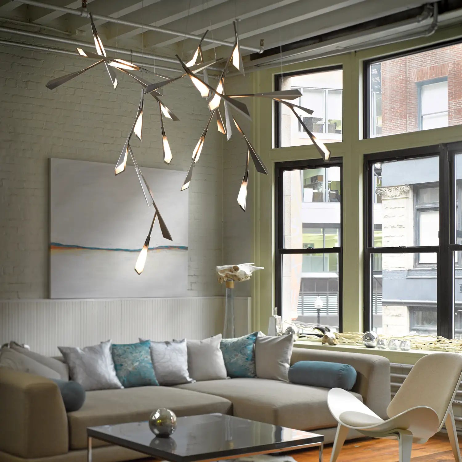 Hubbardton Forge, Quill LED Pendant, PENDANT LIGHT