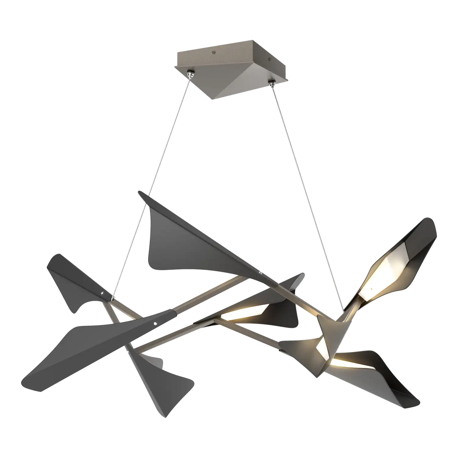 HUBBARDTON FORGE, PLUME LED PENDANT, PENDANT LIGHT