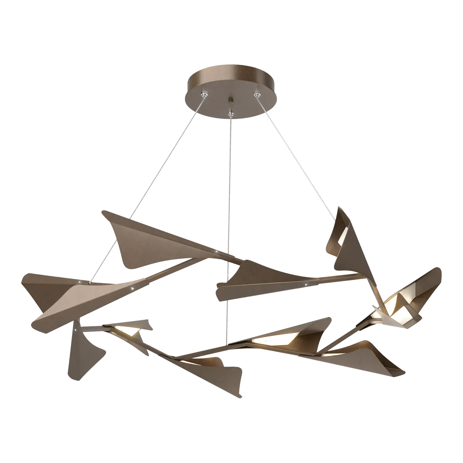 HUBBARDTON FORGE, PLUME LED PENDANT, PENDANT LIGHT