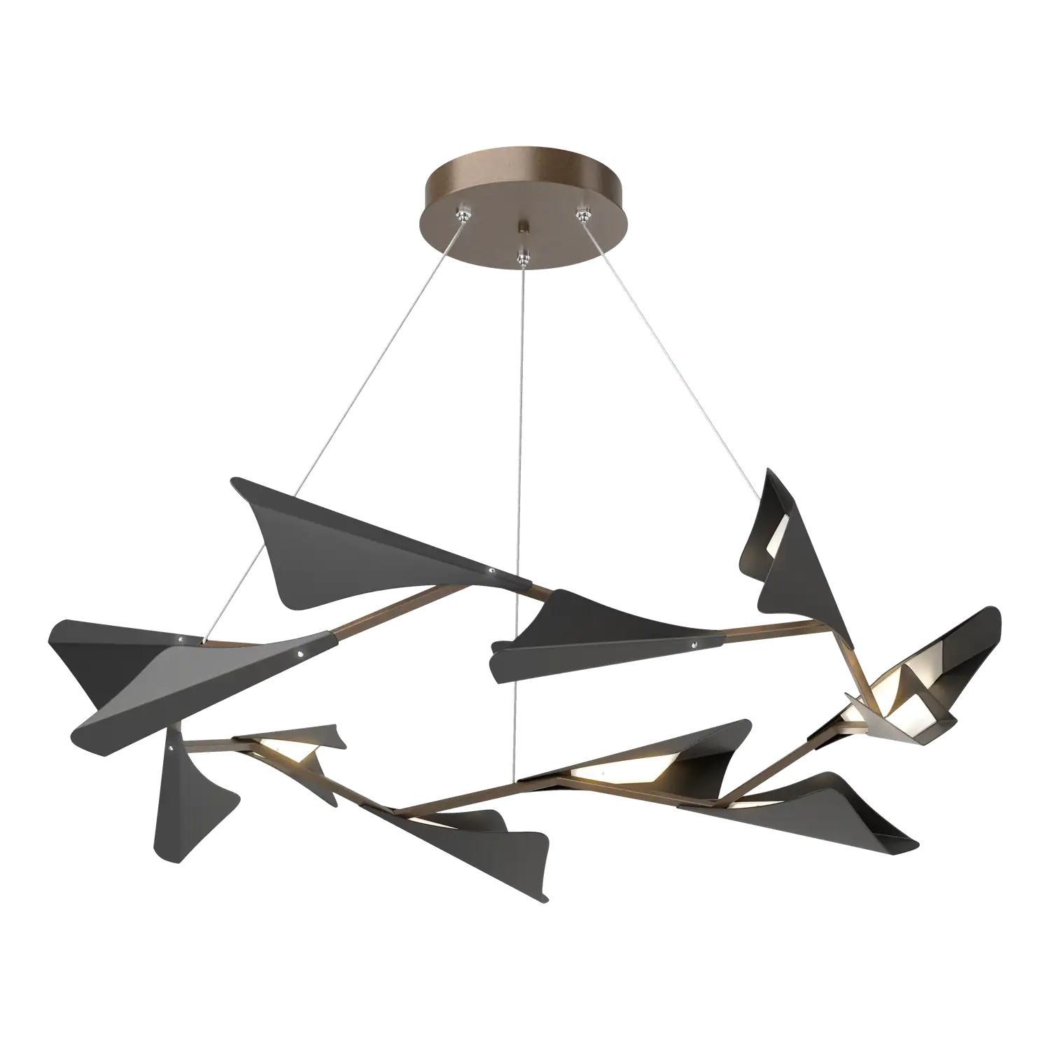 HUBBARDTON FORGE, PLUME LED PENDANT, PENDANT LIGHT
