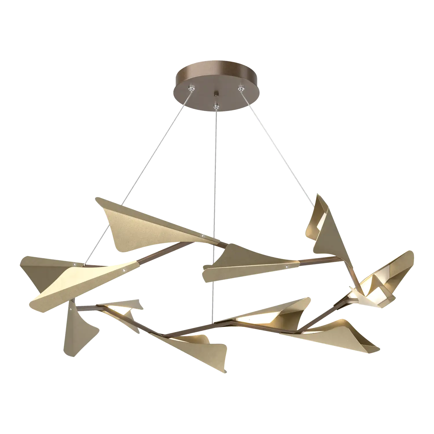 HUBBARDTON FORGE, PLUME LED PENDANT, PENDANT LIGHT