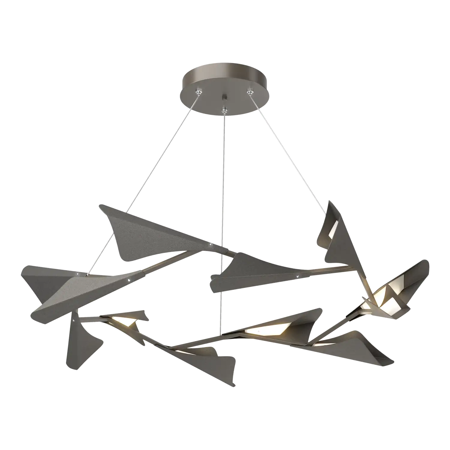 HUBBARDTON FORGE, PLUME LED PENDANT, PENDANT LIGHT