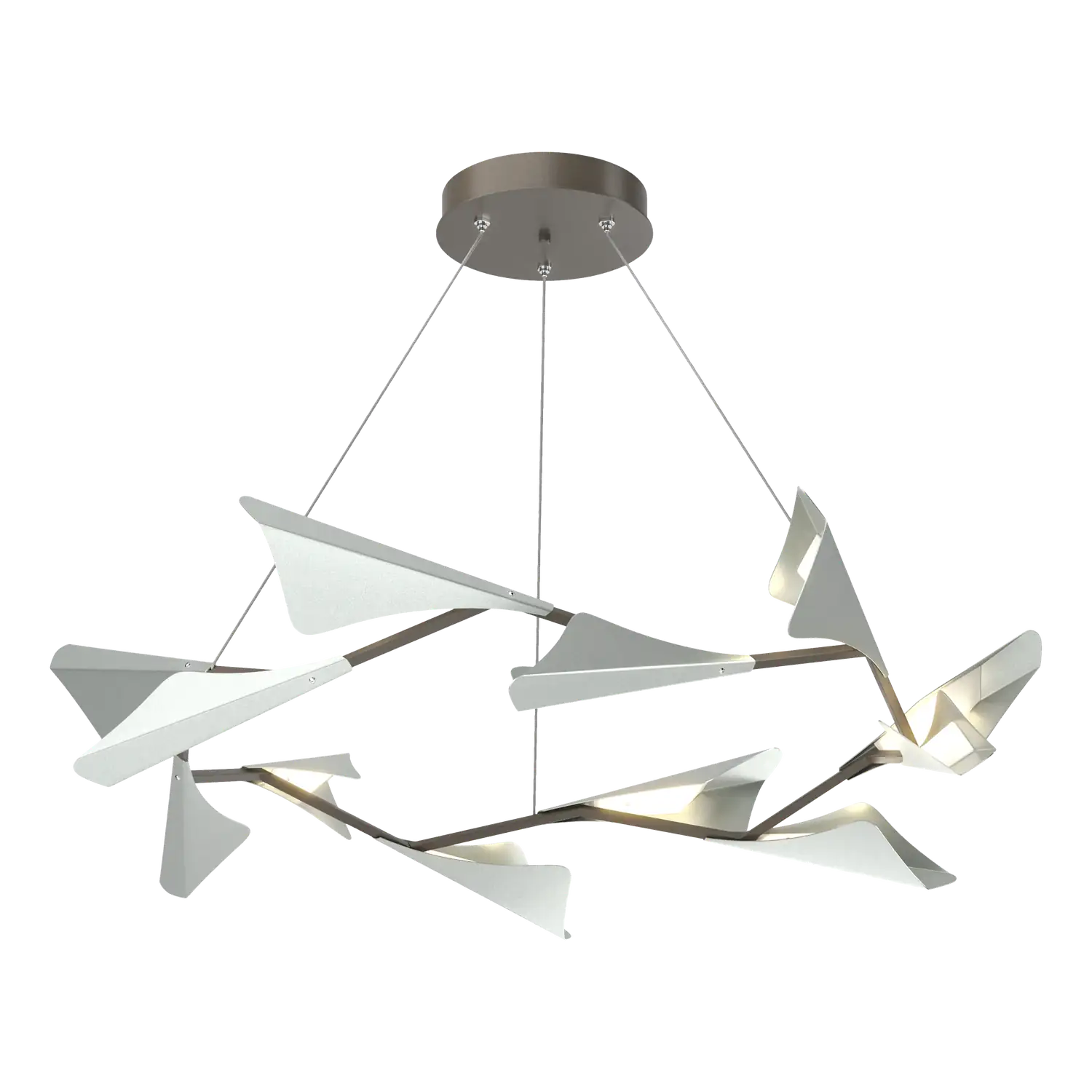 HUBBARDTON FORGE, PLUME LED PENDANT, PENDANT LIGHT