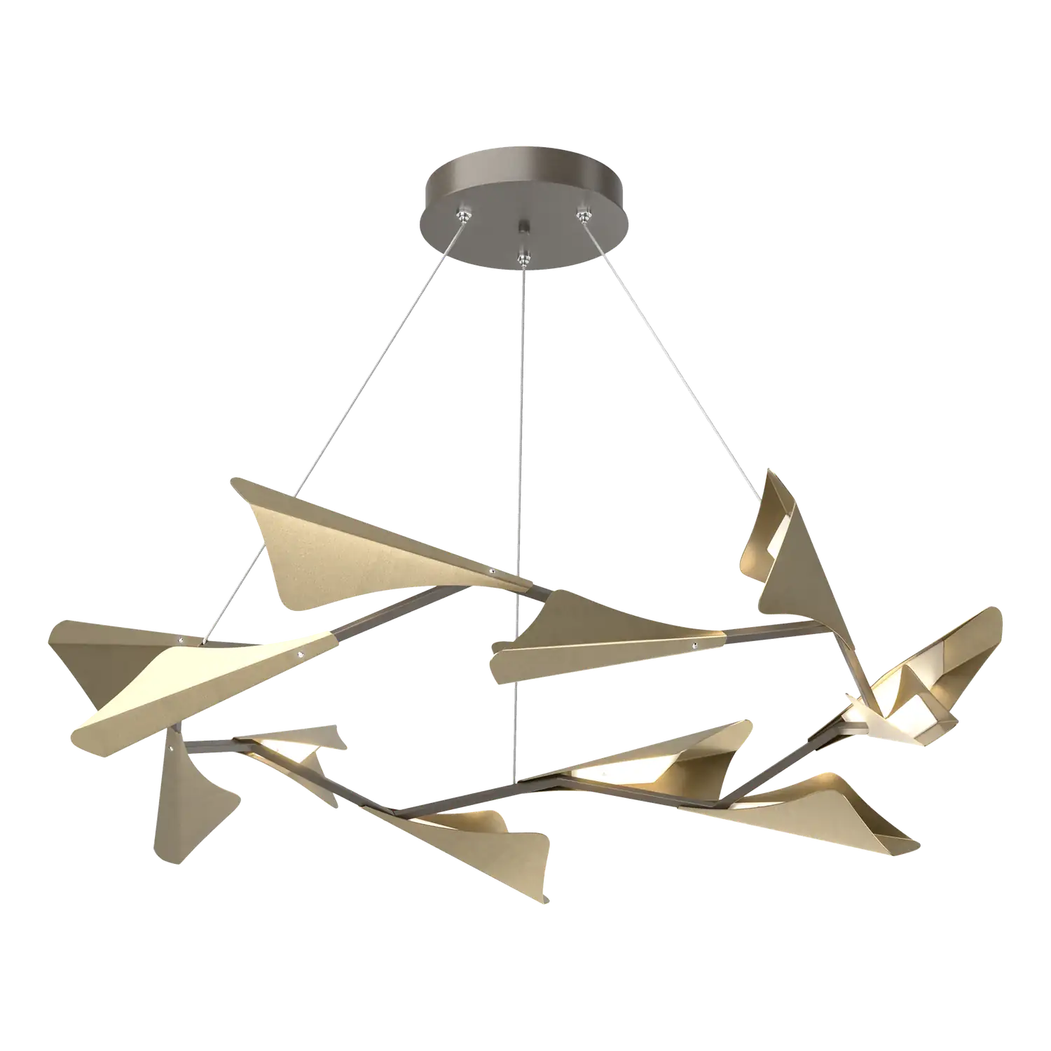 HUBBARDTON FORGE, PLUME LED PENDANT, PENDANT LIGHT