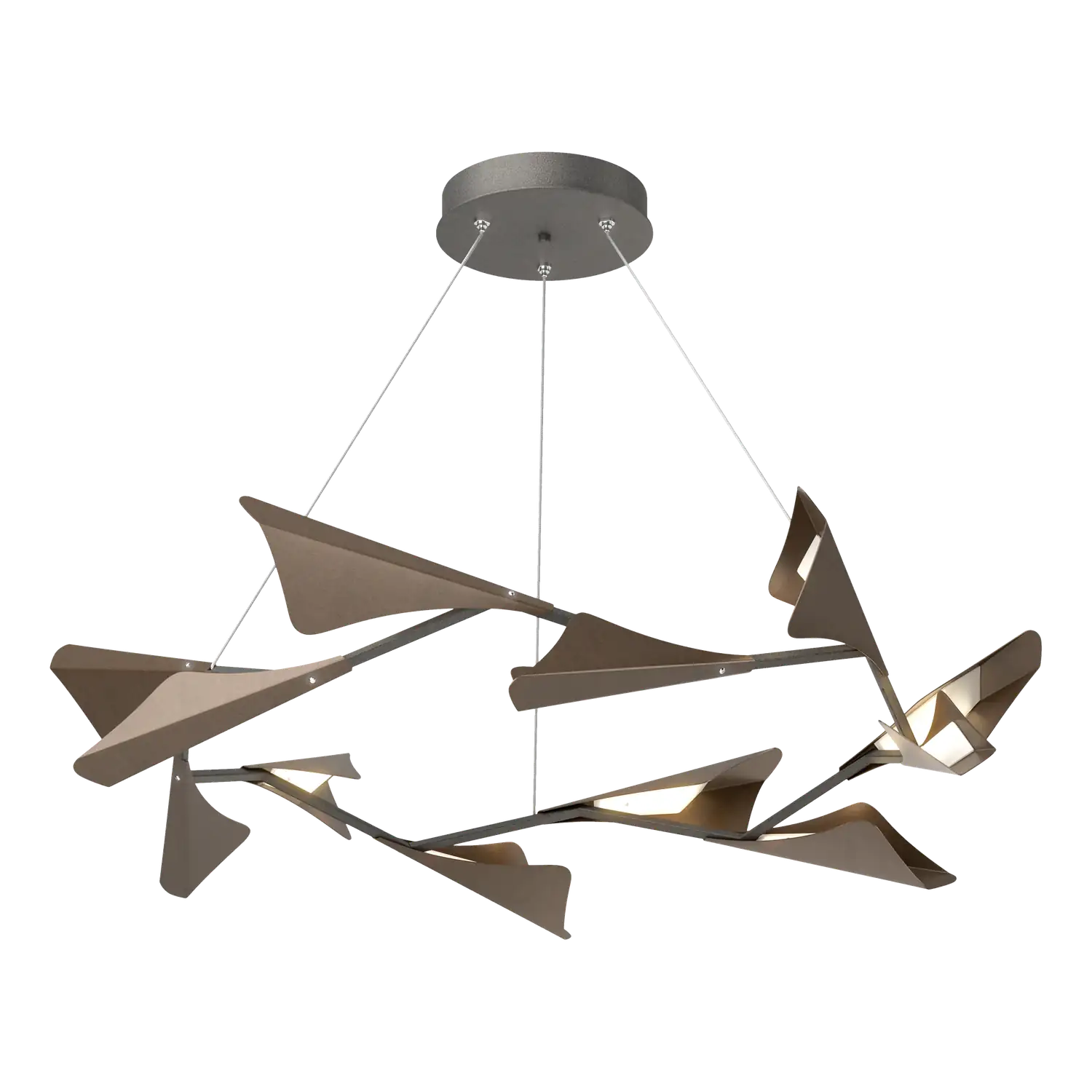 HUBBARDTON FORGE, PLUME LED PENDANT, PENDANT LIGHT