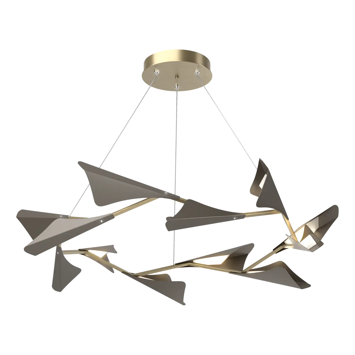 HUBBARDTON FORGE, PLUME LED PENDANT, PENDANT LIGHT