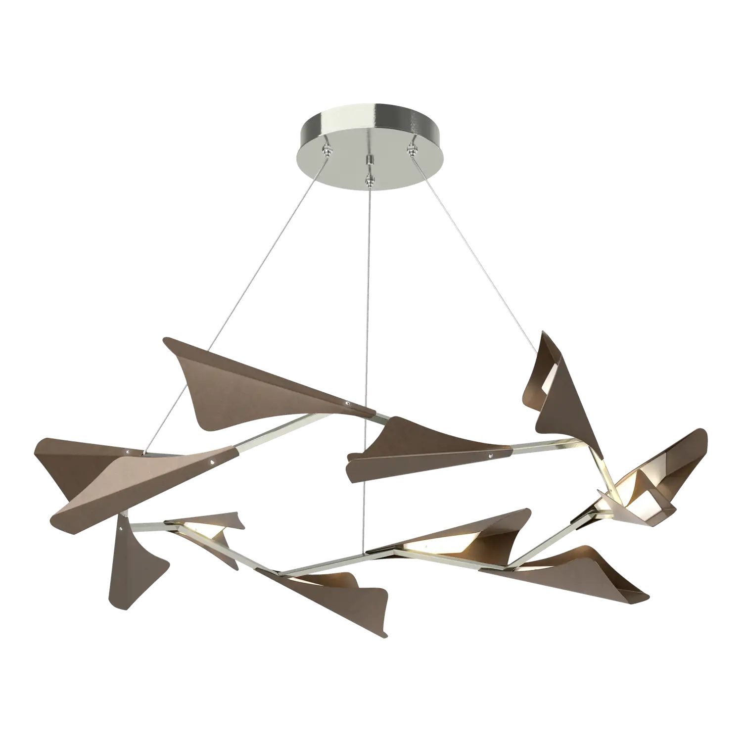 HUBBARDTON FORGE, PLUME LED PENDANT, PENDANT LIGHT