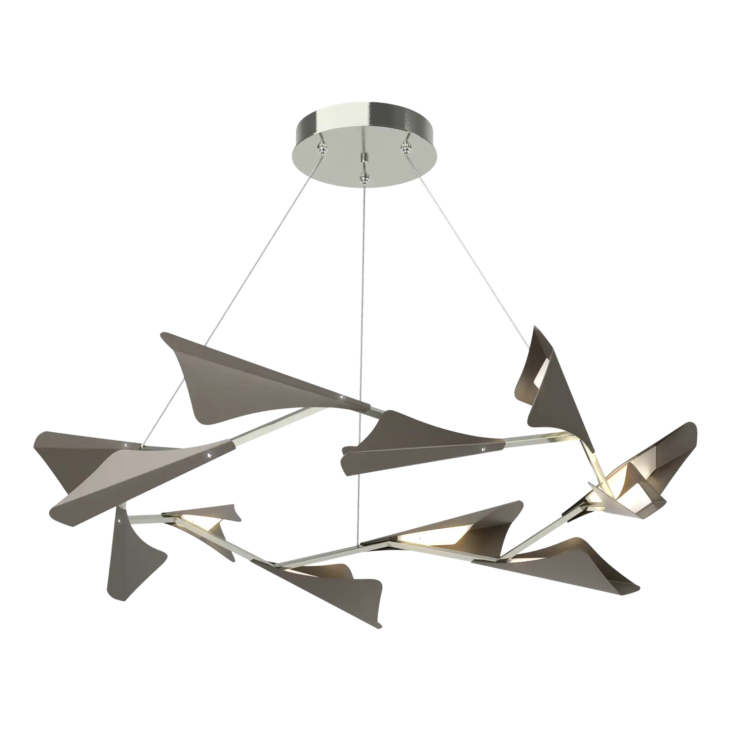 HUBBARDTON FORGE, PLUME LED PENDANT, PENDANT LIGHT