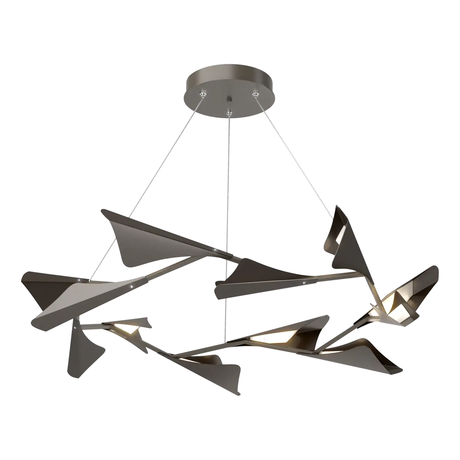 HUBBARDTON FORGE, PLUME LED PENDANT, PENDANT LIGHT