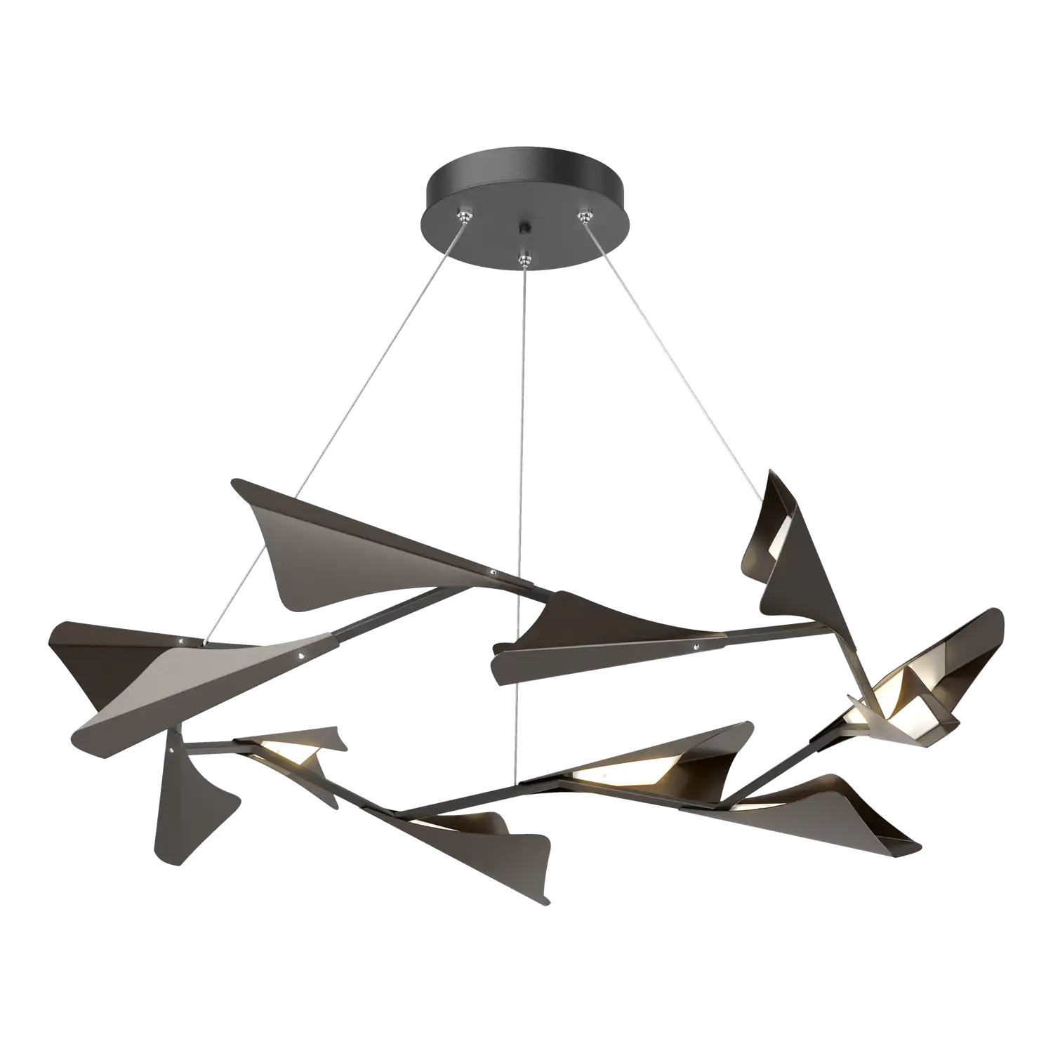 HUBBARDTON FORGE, PLUME LED PENDANT, PENDANT LIGHT