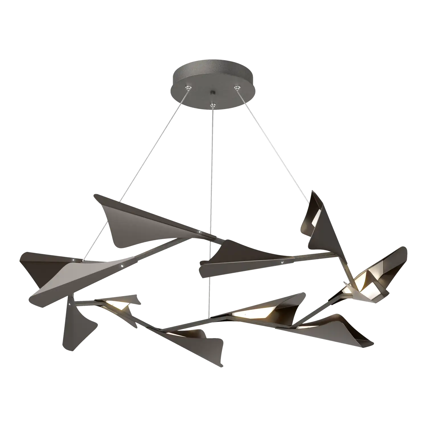 HUBBARDTON FORGE, PLUME LED PENDANT, PENDANT LIGHT