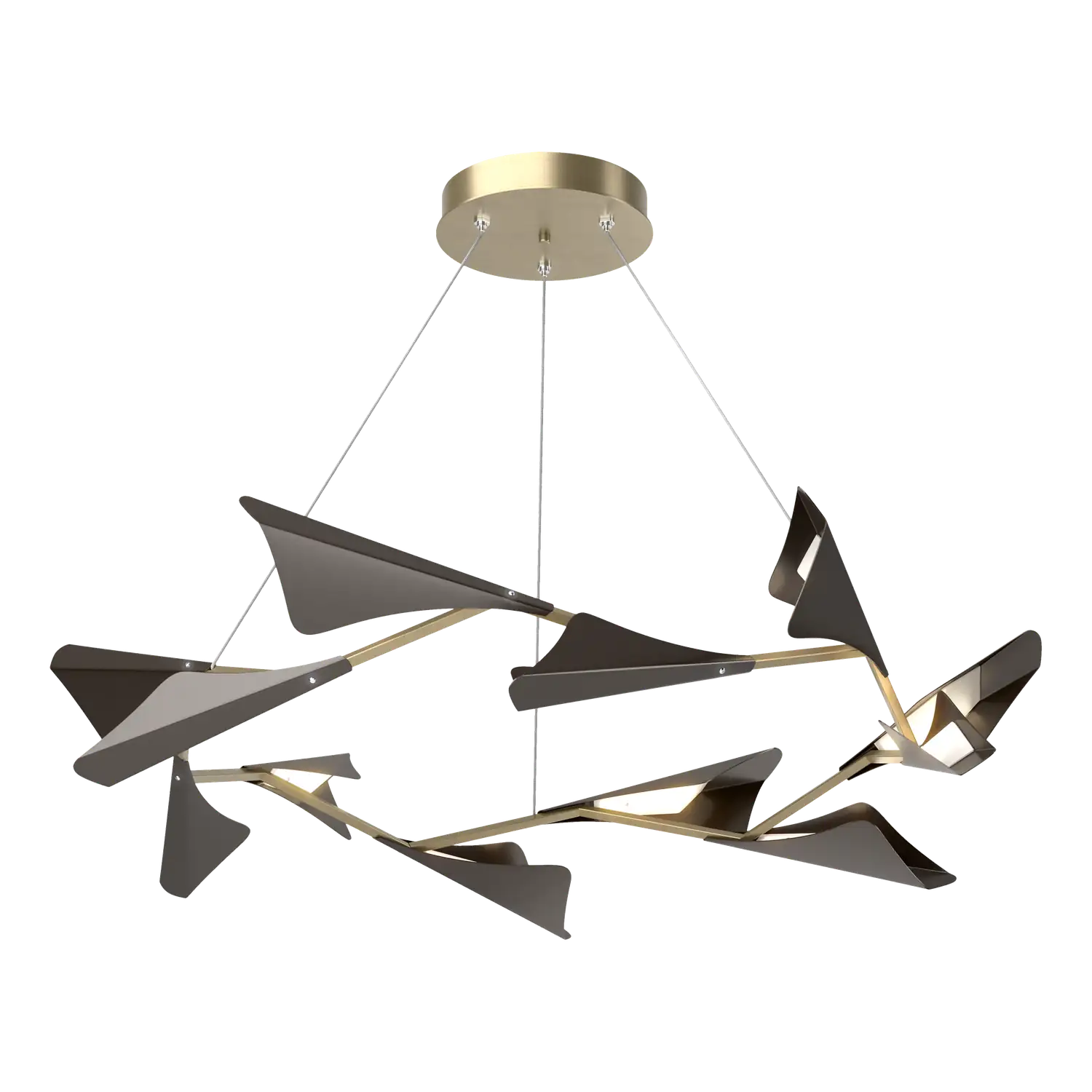 HUBBARDTON FORGE, PLUME LED PENDANT, PENDANT LIGHT