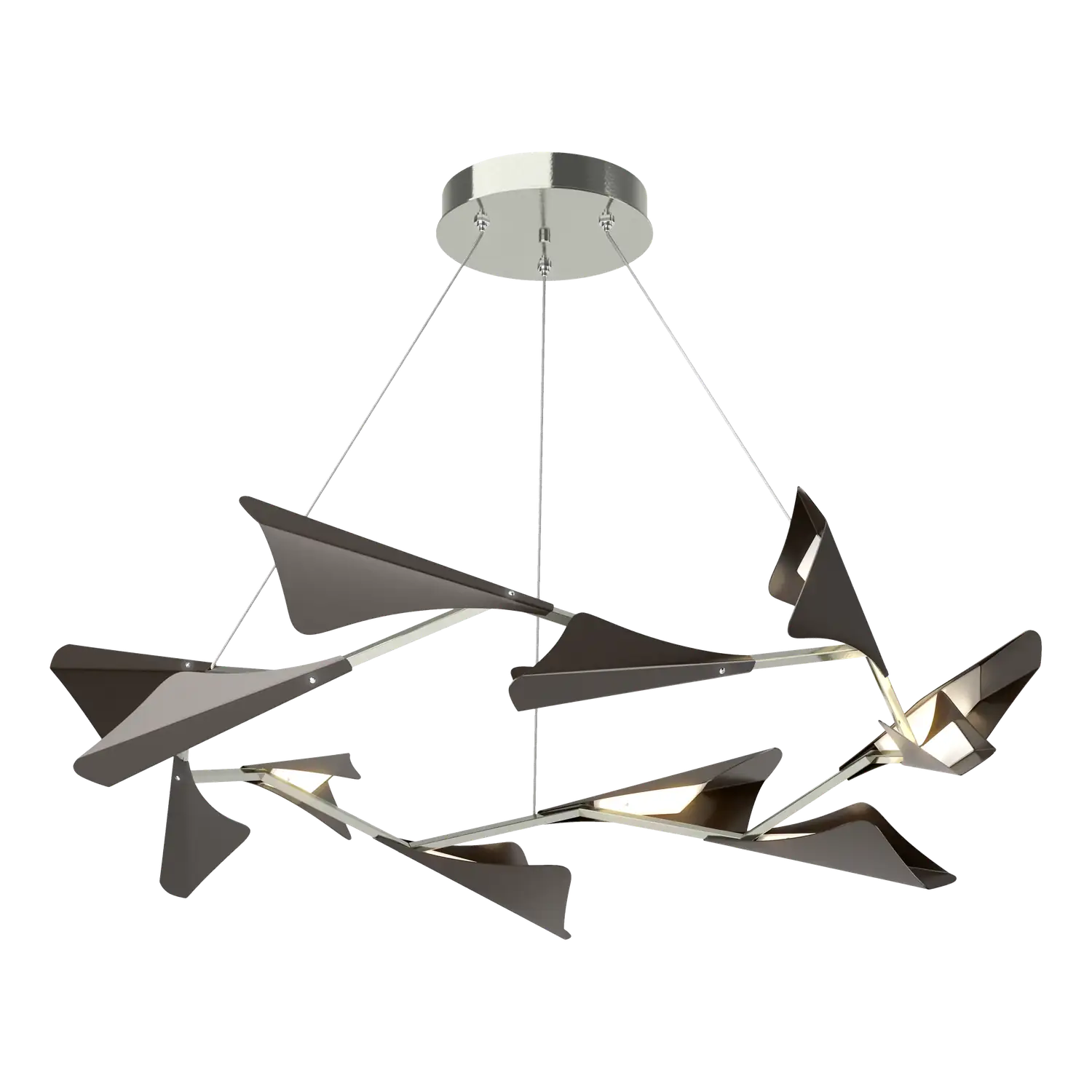 HUBBARDTON FORGE, PLUME LED PENDANT, PENDANT LIGHT