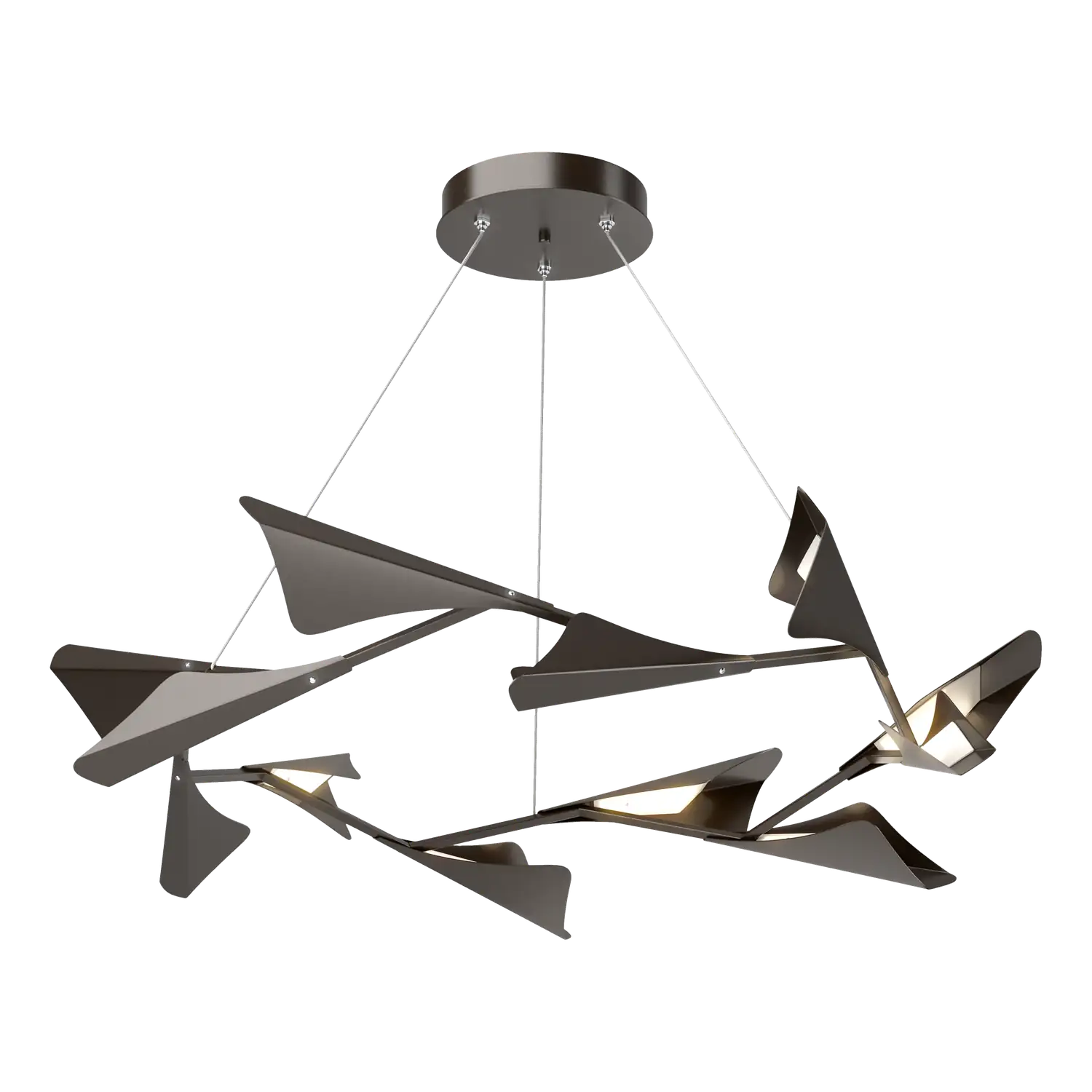HUBBARDTON FORGE, PLUME LED PENDANT, PENDANT LIGHT