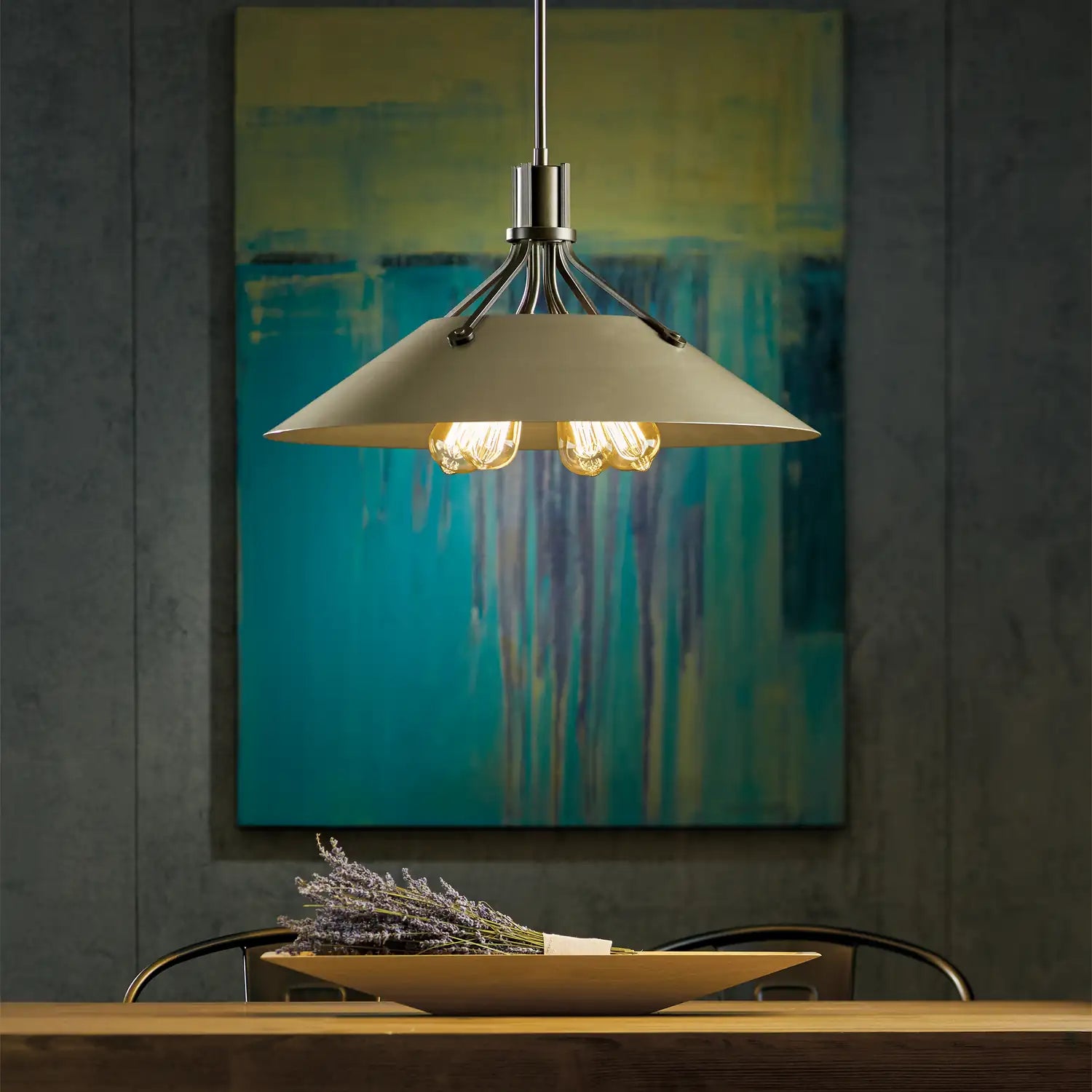 Hubbardton Forge, Henry Pendant, PENDANT LIGHT