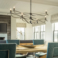 Hubbardton Forge, Willow Chandelier, PENDANT LIGHT