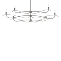 Hubbardton Forge, Willow Chandelier, PENDANT LIGHT