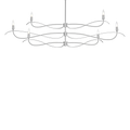 Hubbardton Forge, Willow Chandelier, PENDANT LIGHT