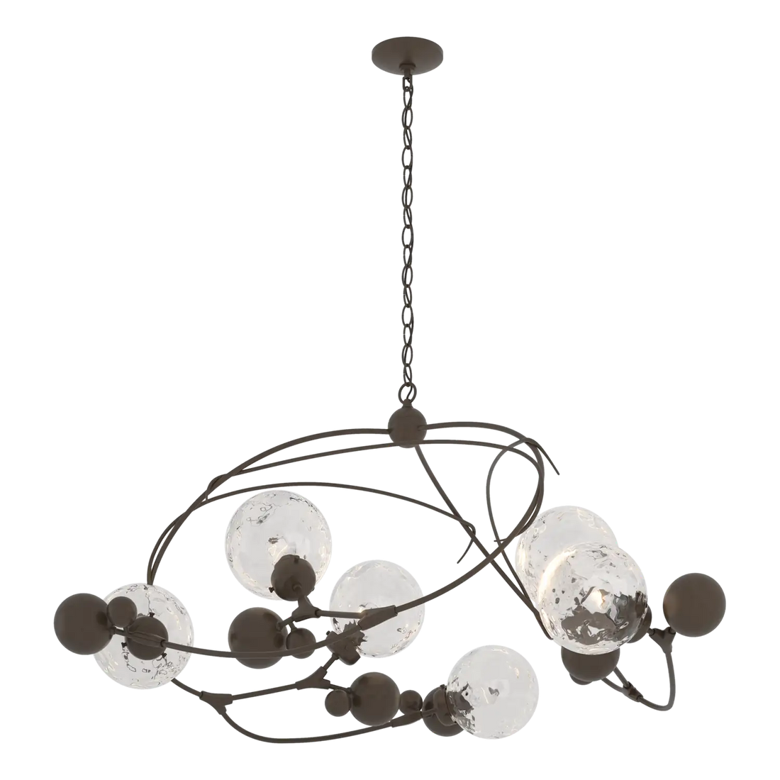 HUBBARDTON FORGE, SPRIG CIRCULAR PENDANT, PENDANT LIGHT