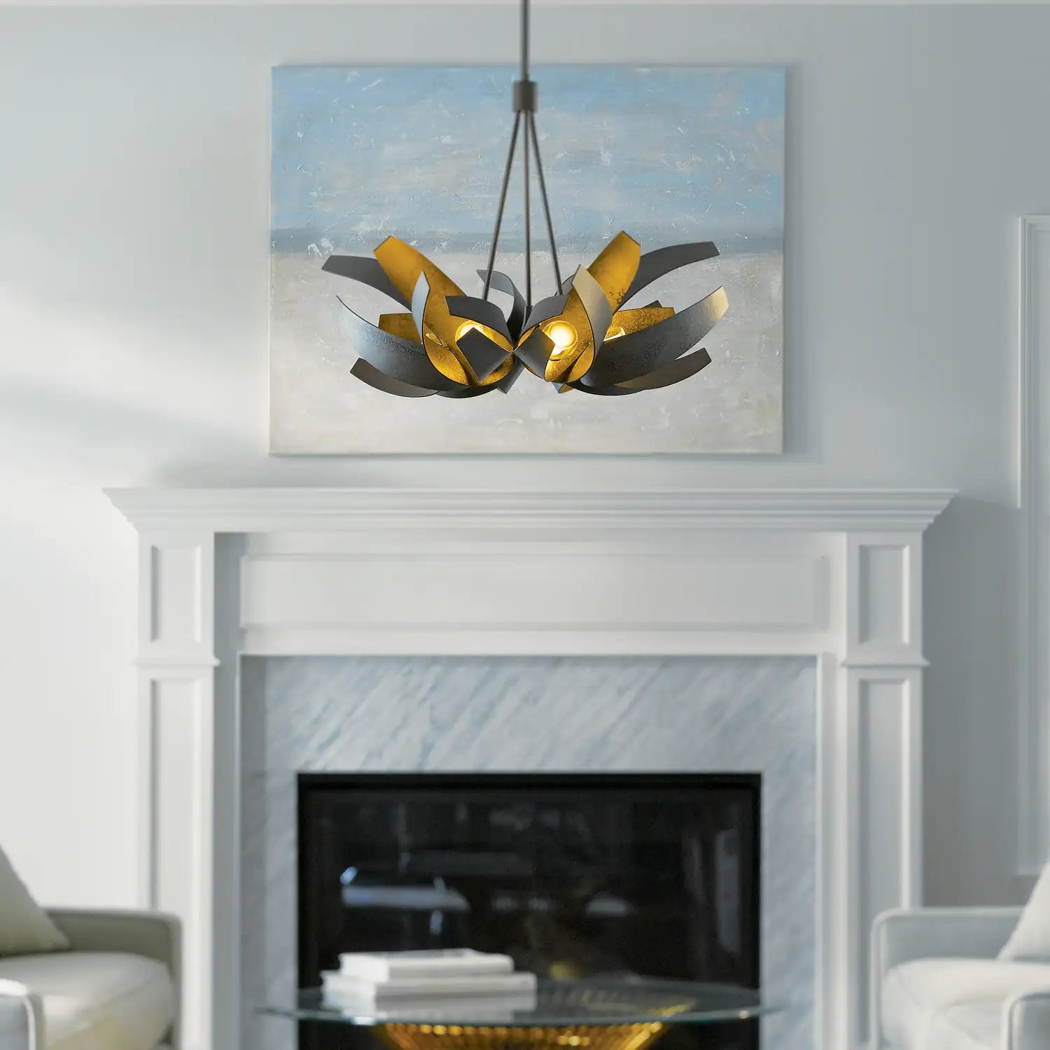 Hubbardton Forge, Corona Pendant, PENDANT LIGHT