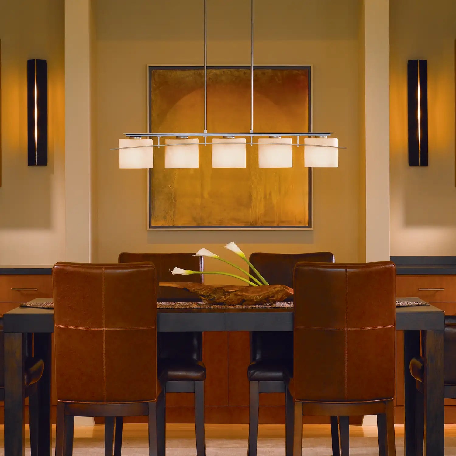 Hubbardton Forge, Arc Ellipse Pendant, CHANDELIER LIGHT