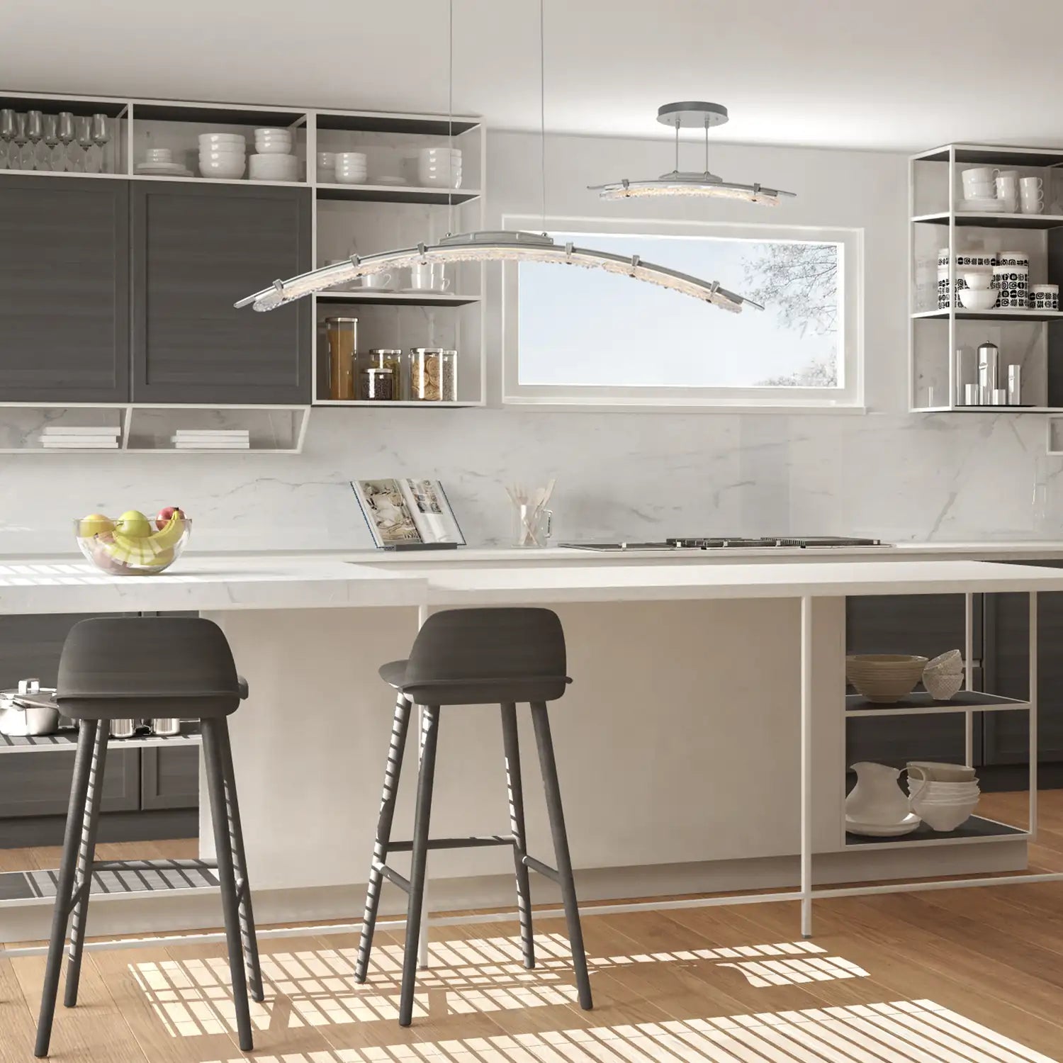 Hubbardton Forge, Glissade LED Pendant, PENDANT LIGHT