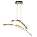 Hubbardton Forge, Glissade Double LED Pendant, PENDANT LIGHT
