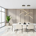 Hubbardton Forge, Glissade Double LED Pendant, PENDANT LIGHT