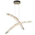 Hubbardton Forge, Glissade Double LED Pendant, PENDANT LIGHT