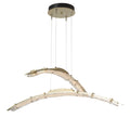 Hubbardton Forge, Glissade Double LED Pendant, PENDANT LIGHT
