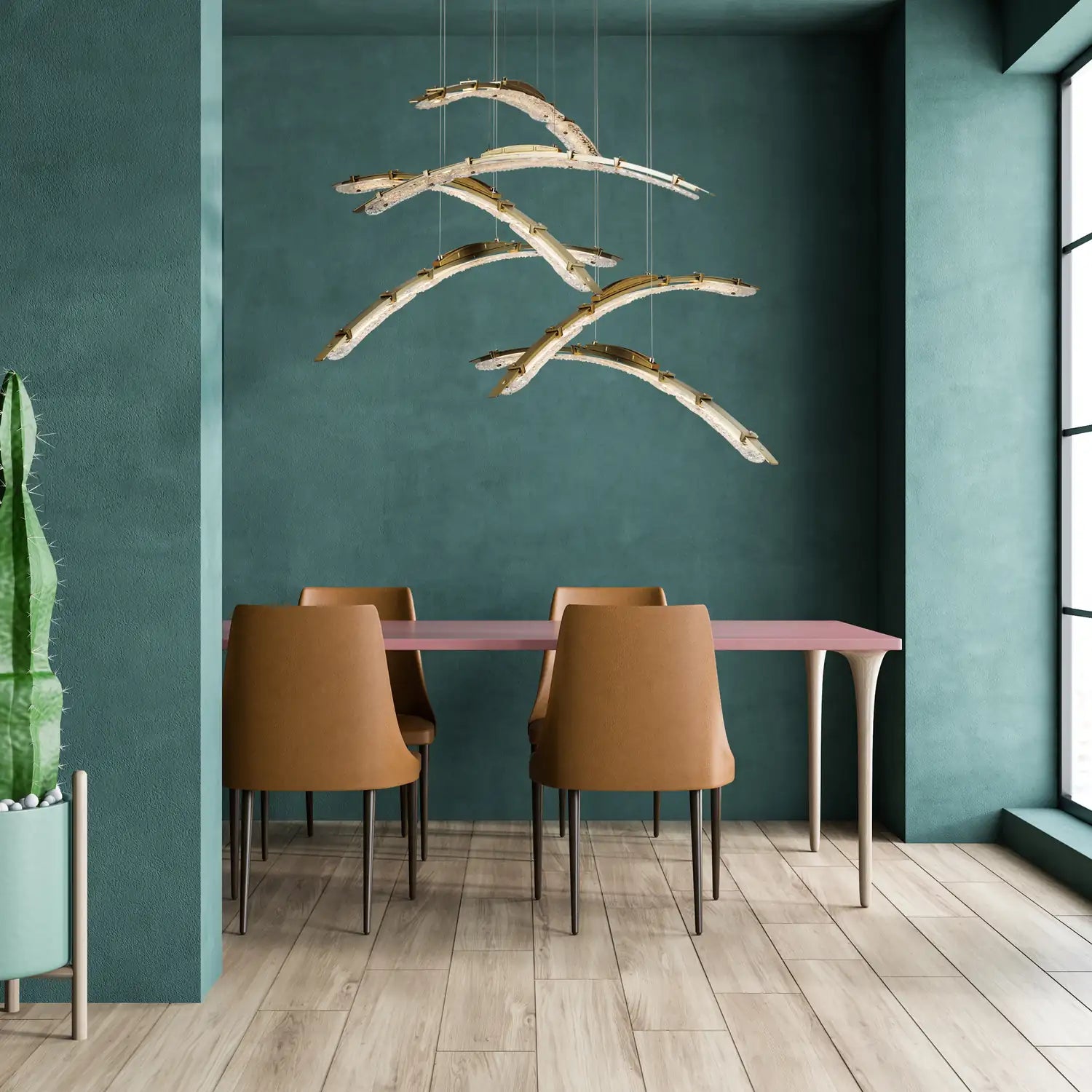Hubbardton Forge, Glissade Double LED Pendant, PENDANT LIGHT