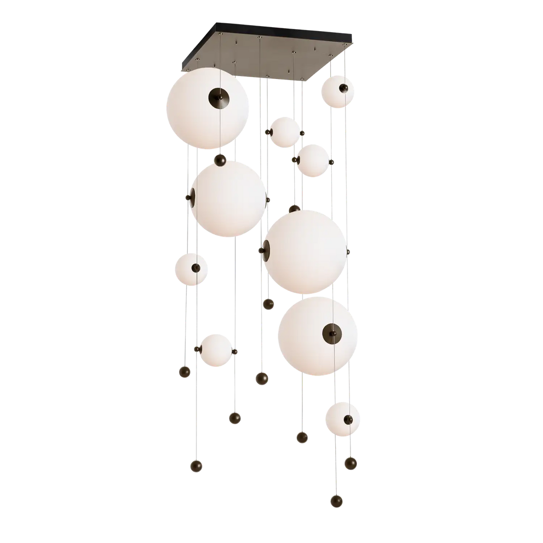 HUBBARDTON FORGE, ABACUS SQUARE LED PENDANT, PENDANT LIGHT