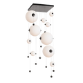 Hubbardton Forge, Abacus Square LED Pendant, PENDANT LIGHT
